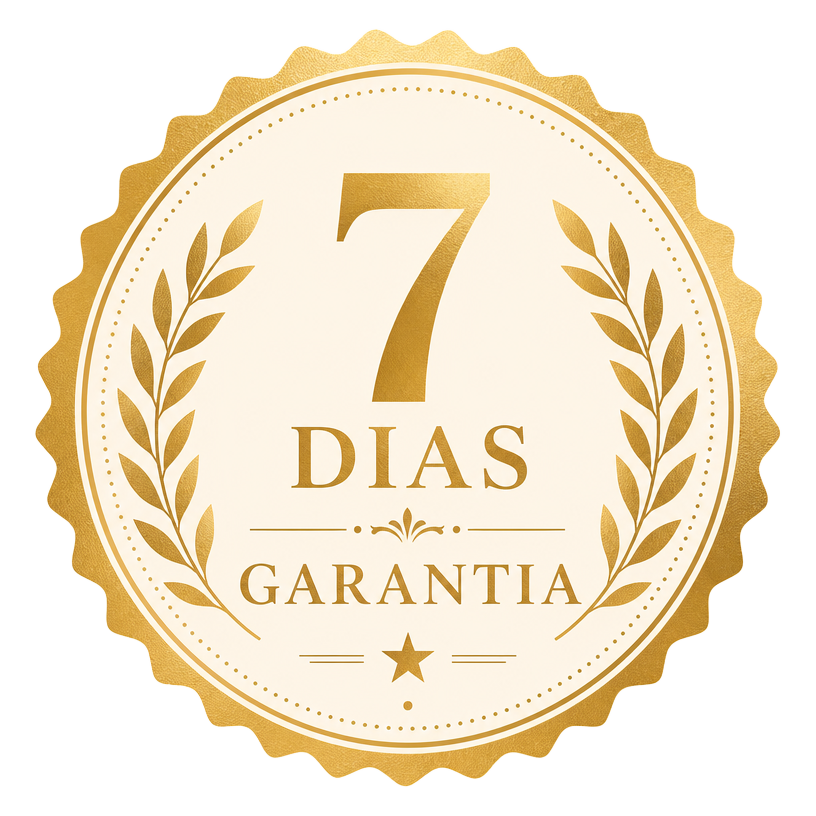Selo de garantia de 7 dias